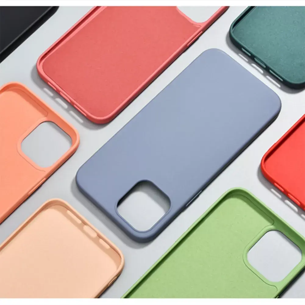 Silikona maciņš Riff iPhone 13 Pro lavandas pelēks Photo 3