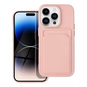 Силиконовый чехол-накладка Riff для Apple iPhone 14, розовый