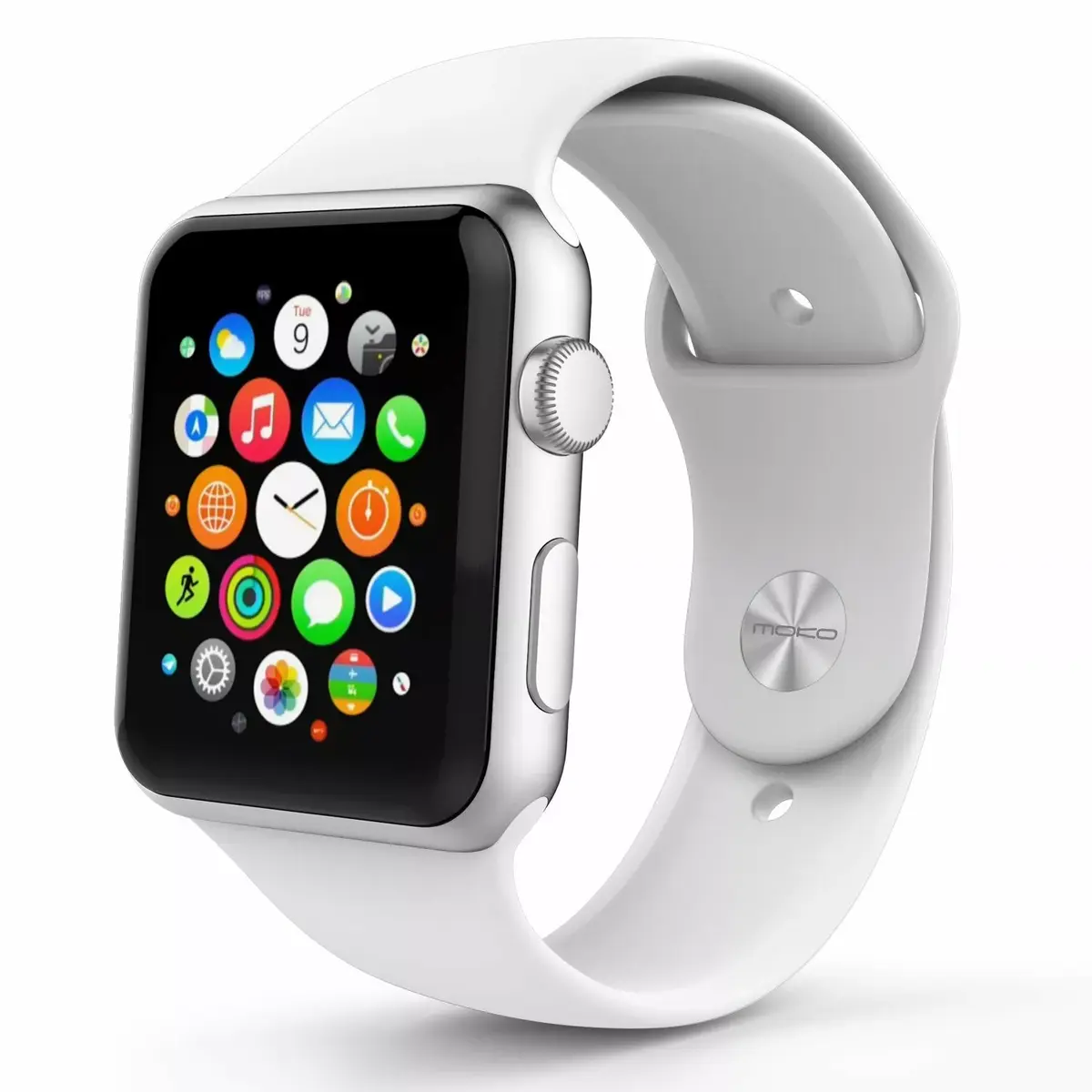 Силиконовый ремешок Riff Classic для Apple Watch 42/44/45 мм Photo 4