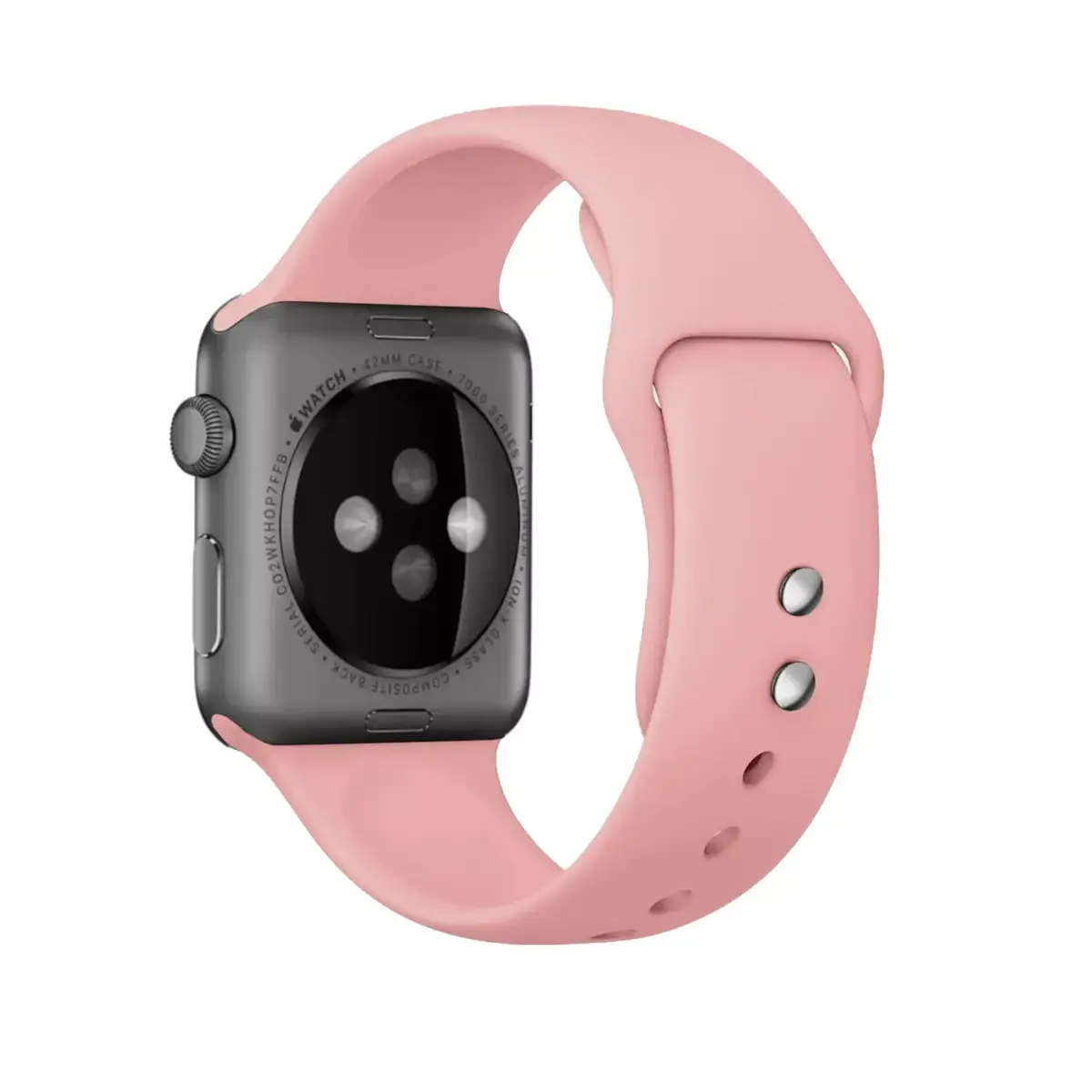 Silikona siksniņa Riff RF-SIL-AW-38/40/41-ROSE priekš Apple Watch Photo 4