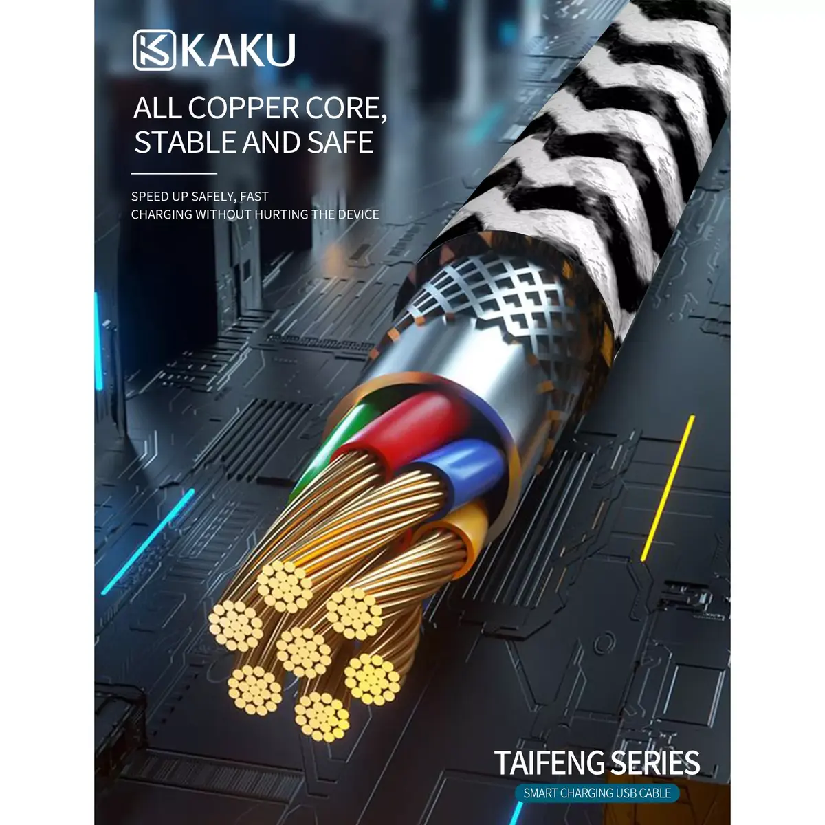 iKaku KSC-107 Мягкий Lightning кабель Photo 3