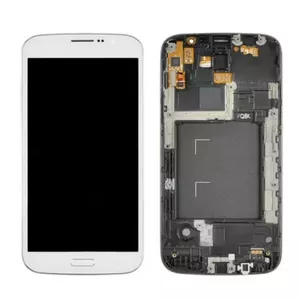 Touch screen with LCD for Samsung Galaxy Mega 5.8 GT-i9150 Assembly With Frame White