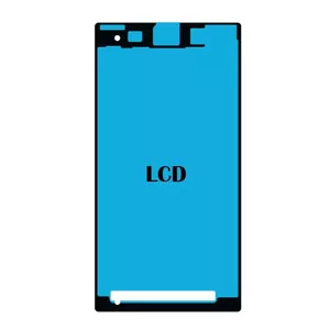 Front adhesive sticker for Sony Xperia Z1 Compact D5503 (replacement, model M51w) - HQ
