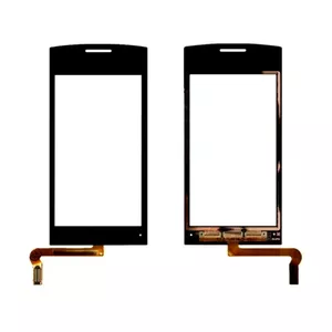 Touch screen panel HQ for Nokia 500 — Black, replacement part PS-M-NOK-500-TS-BL