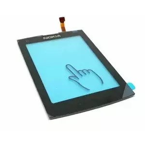 Replacement touch screen LCD digitizer for NOKIA X3-02 Black