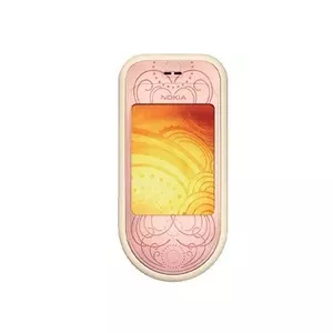 Middle top housing for Nokia 7373, brand NOKIA, color Pink, spare part PS-M-NOK-7373-MTH-PI