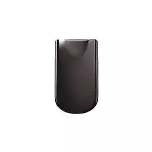 Battery cover for NOKIA 8800d Sirocco — black, original replacement part
