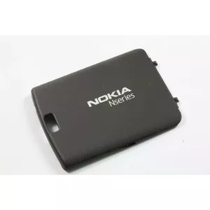 Battery door back cover for Nokia N95 8GB — original replacement part, black