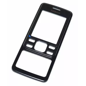 Phone front cover NOKIA 6300 original replacement, black