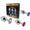 Набор анальных плагов Alive Metal Plug Kit — 3 плага Photo 2
