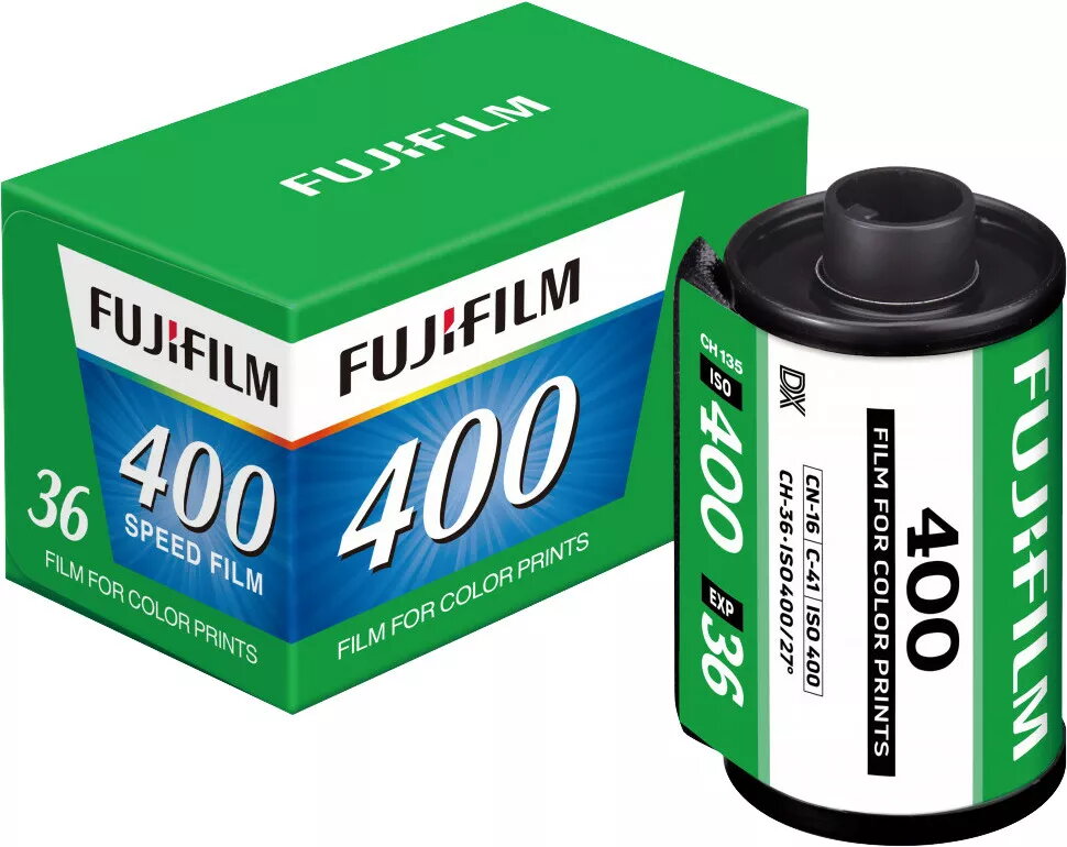 35 mm krāsu negatīvplēve Fujifilm ISO