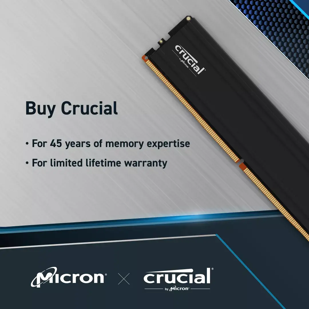 Atmiņas modulis Crucial Pro 48 GB CP48G56C46U5 Photo 6