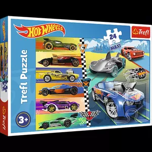 TREFL HOT WHEELS Maxi puzzle, 24 pcs