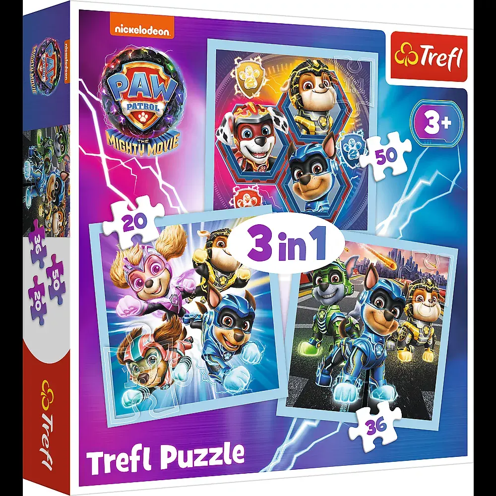 TREFL PAW PATROL Puzzle 3 34869T | AiO.lv