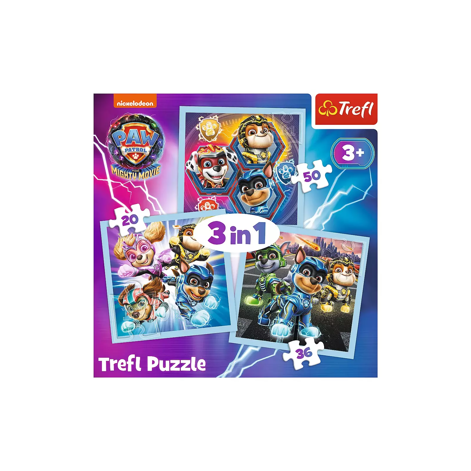 TREFL PAW PATROL Puzzle 3 34869T | AiO.lv