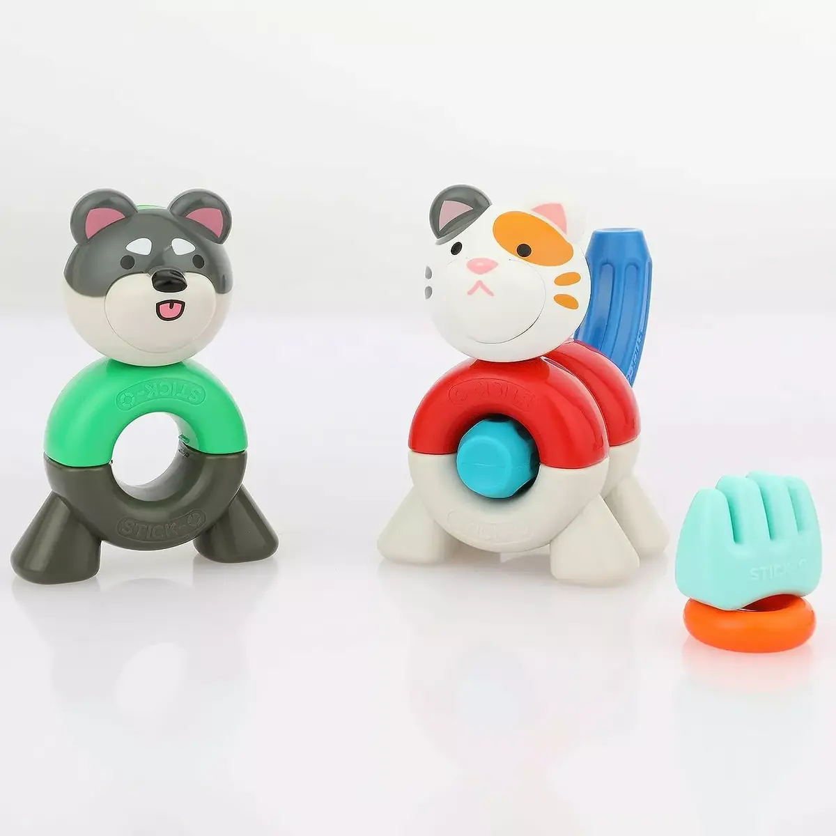 MAGFORMERS Peekaboo cat & dog magnētiskais komplekts 902010 Photo 3