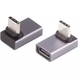 Адаптер USB-C ShiverPeaks Pro 90° Angle 4.0 - угловой разъём USB-C, для устройств с поддержкой USB4/USB3.2