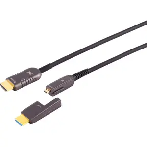 HDMI kabelis ShiverPeaks 30-52495, garums 40 m, HDMI savienotājs