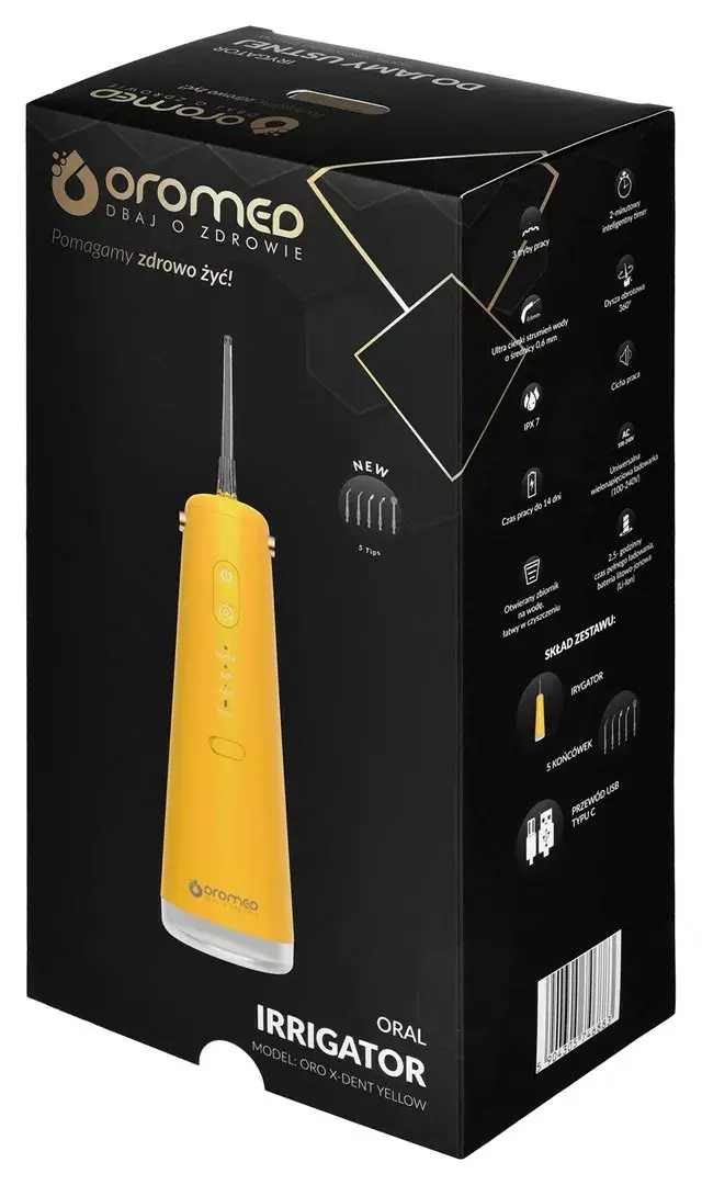 Ирригатор ORO-MED ORO-X DENT YELLOW Photo 11