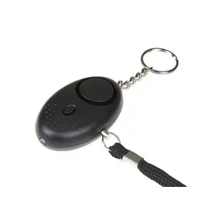 Персональная сирена GUARD YC-003-BL — 120 дБ, светодиодный фонарь, питание LR41, портативное устройство безопасности