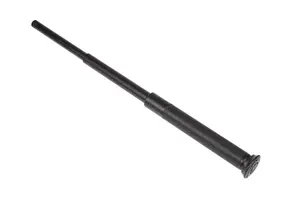Телескопическая дубинка GUARD VIPER 21" (53 см) с чехлом — кнопочный замок, резиновая ручка, 51,5 см в разложенном виде