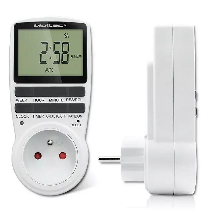 Elektronisks taimeris QOLTEC PC0628 LCD 24h Photo 9