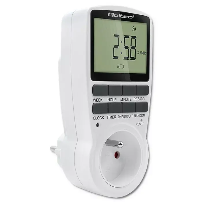 Elektronisks taimeris QOLTEC PC0628 LCD 24h Photo 11