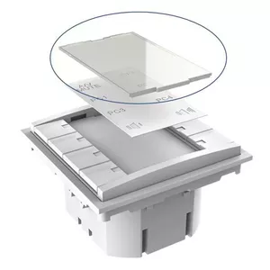 Vivolink VLCP8B-PLEXIGLASS кнопочная панель Белый