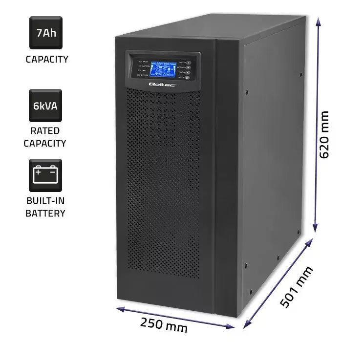 Inverter QOLTEC 53982 1000W 12V Photo 5