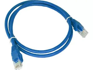 Tīkla kabelis Alantec AVIZIO KKU6NIE1 Cat6 U/UTP (UTP) zils 1 m RJ-45–RJ-45