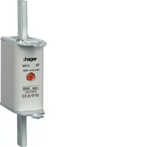 Hager LNH1200M NH1 Fuse Link 200A 500V gG