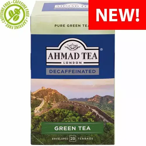 Ahmad Tea без кофеина зелёный 20 пакетиков Photo 5