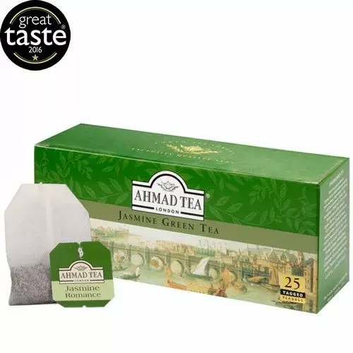Чай Ahmad Tea Jasmine Green — 25 пакетиков Photo 4