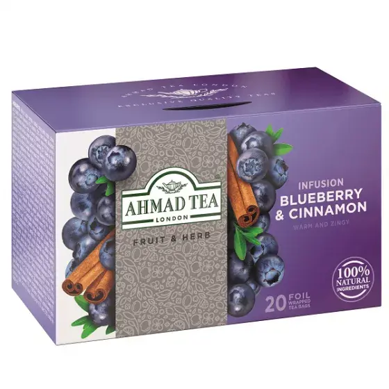 Ahmad Tea Черника и Корица 20 пакетиков Photo 2