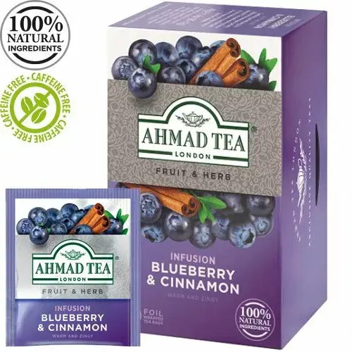 Ahmad Tea Черника и Корица 20 пакетиков Photo 4