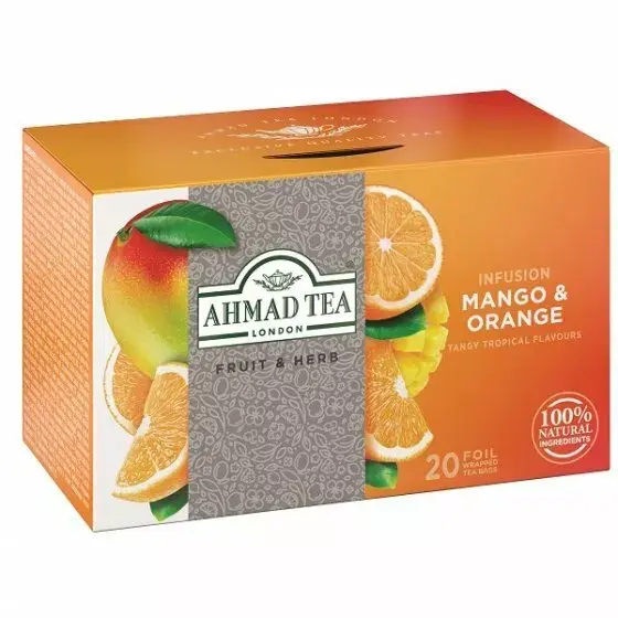 Ahmad Tea Alu Манго и Апельсин, 20 порций Photo 2