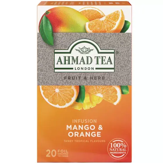 Ahmad Tea Alu Манго и Апельсин, 20 порций Photo 3