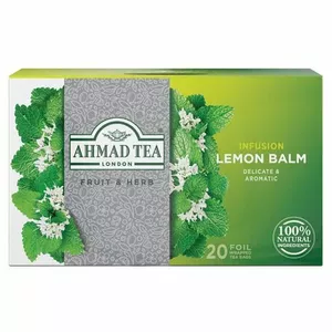 Tea Ahmad Tea 20 bags Alu Lemon Balm infusion