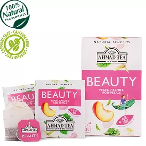 Tea Ahmad Tea 20' Alu Benefits Beauty – Ahmad Tea sachets, 20-count aluminium-wrapped bags