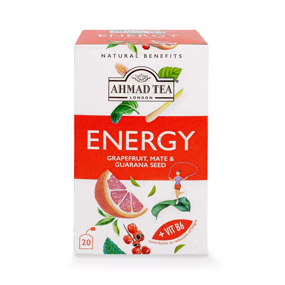Чай Ahmad Tea 20' Alu Benefits Energy Photo 2