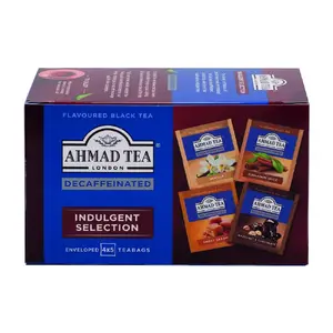 Tea Ahmad Tea Decaff Indulgent Selection — assorted decaffeinated black and herbal teas, 20 bags