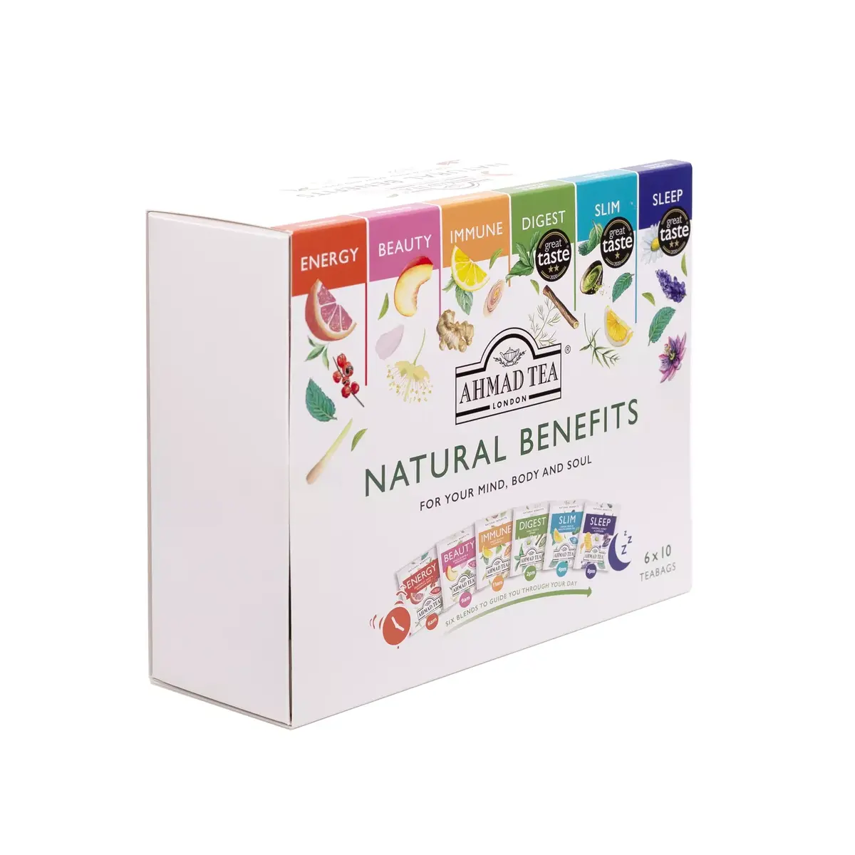 Ahmad Tea Natural Benefits Selection 6×10 порций Photo 4