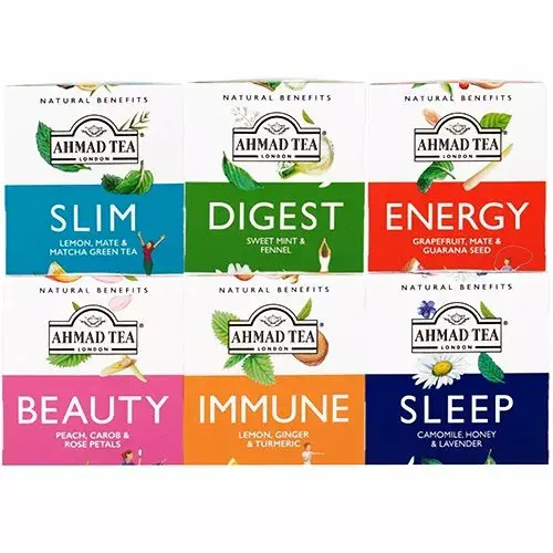 Ahmad Tea Natural Benefits Selection 6×10 порций Photo 6
