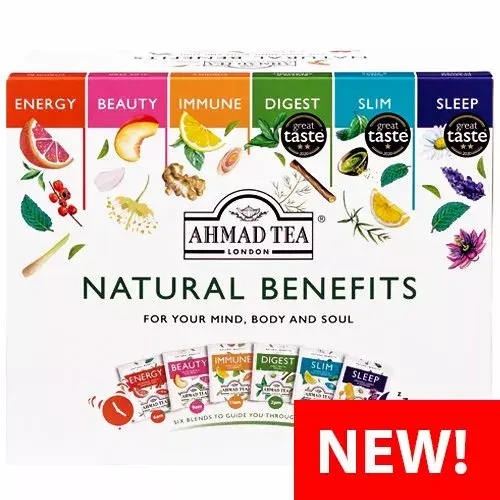Ahmad Tea Natural Benefits Selection 6×10 порций Photo 8
