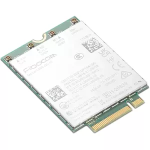 Internal WWAN Network Card Lenovo 4XC1M72799 M.2 interface, internal, 0.008 kg, green