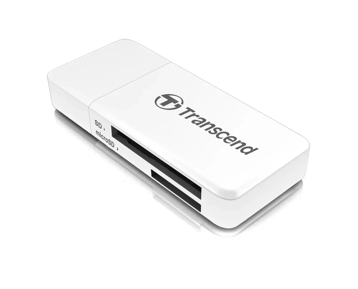 Картридер Transcend RDF5 White Photo 4