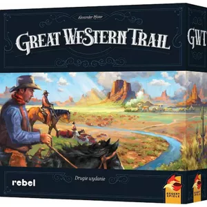 Настольная игра Rebel Great Western Trail – стратегическая командная игра для нескольких игроков