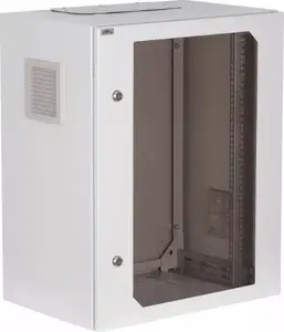 Настенный телекоммуникационный шкаф Sabaj 19 дюймов 15U SWK19-15U-60-DS-W