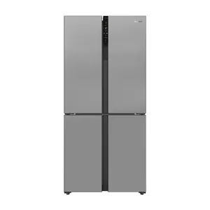 Candy CSC818FX side-by-side refrigerator Freestanding 436 L F Silver