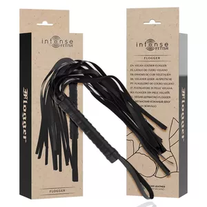 Whip INTENSE FETISH D-236014 — vegan leather flogger with multiple tails